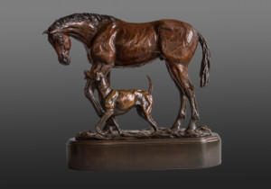 Lets Go - Bronze Horse Sculpture